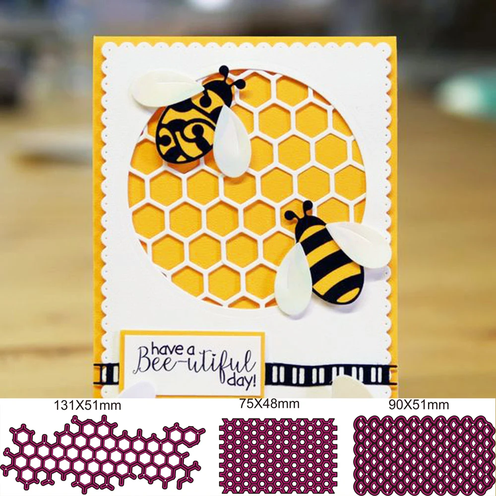 Honeycomb Fish scale hollow Metal Cutting Dies Scrapbooking New Craft Album Stamps Embossing For Card Making Stencil Frame
Honeycomb Fish scale hollow Metal Cutting Dies Scrapbooking New Craft Album Stamps Embossing For Card Making Stencil Frame