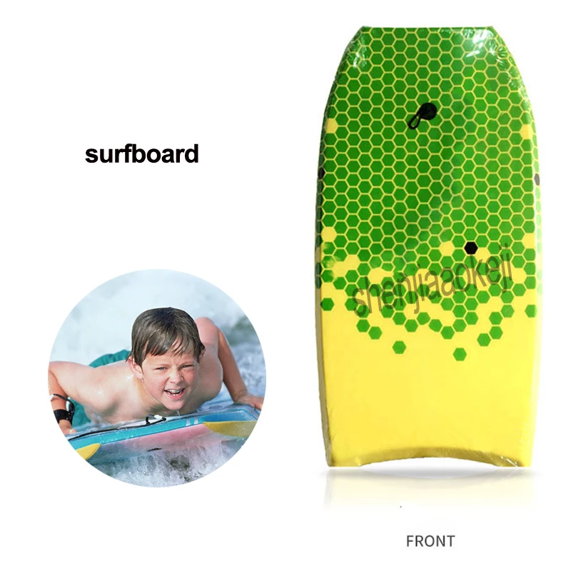 XPE Surfboard adult professional swimming surfboard EVA water seesaw board for swimming pool, water park, beach seaside surfing
XPE Surfboard adult professional swimming surfboard EVA water seesaw board for swimming pool, water park, beach seaside surfing