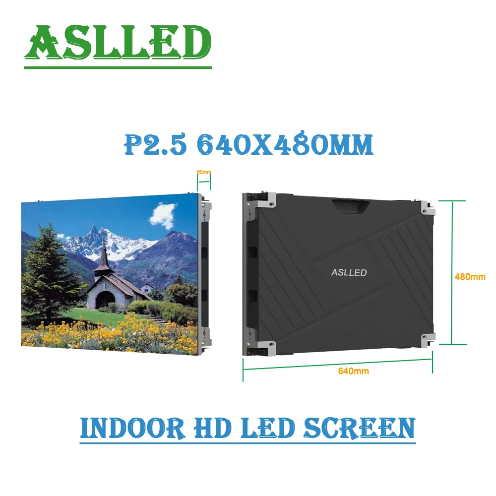 Indoor HD Led Display Screen P2.5 Full Color Led Display Panel 640x480mm Front Maintenance Indoor Led Video Wall Screen
Indoor HD Led Display Screen P2.5 Full Color Led Display Panel 640x480mm Front Maintenance Indoor Led Video Wall Screen