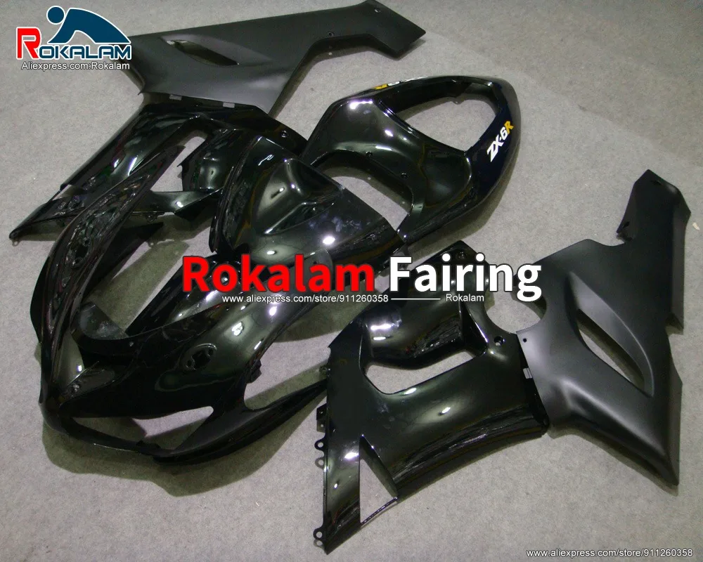 Body Set For Kawasaki ZX6R Ninja 2005 2006 636 ZX-6R 05 06 All Black Autorbike Fairing Kits (Injection Molding)
Body Set For Kawasaki ZX6R Ninja 2005 2006 636 ZX-6R 05 06 All Black Autorbike Fairing Kits (Injection Molding)