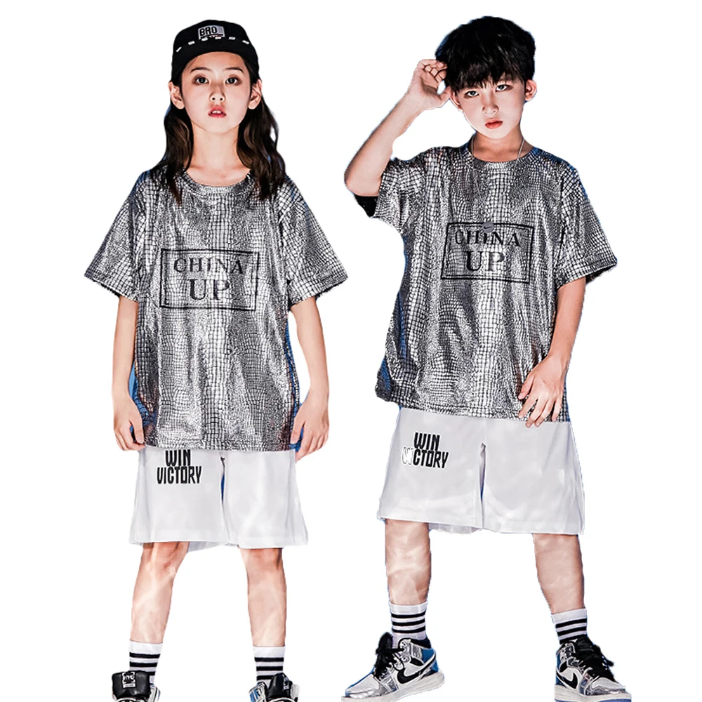 Lolanta 4-16 Years Kids Unisex Silver T-shirt Top Or Shorts Costume Boys Daily Casual Wear Hip-hop Outfit for Girls
Lolanta 4-16 Years Kids Unisex Silver T-shirt Top Or Shorts Costume Boys Daily Casual Wear Hip-hop Outfit for Girls