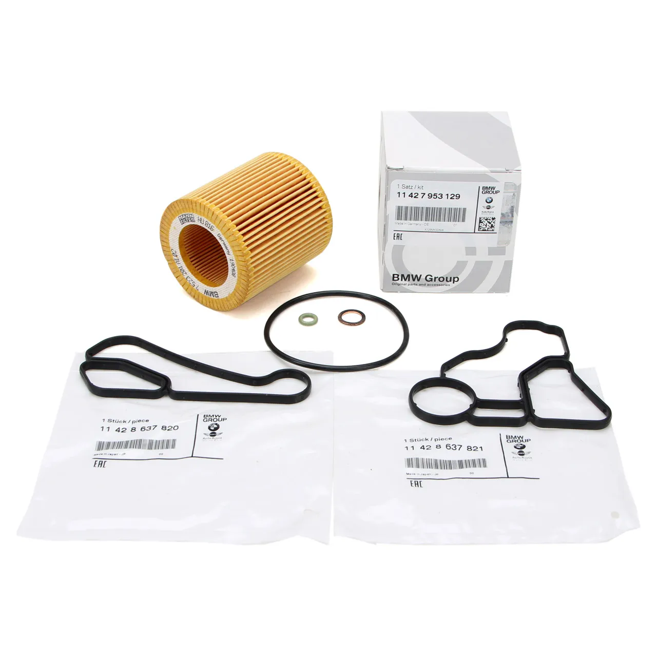 Engine Oil Filter and Seal Gasket for N50 N52 N53 N54 N55 11427953129 11428637820 11428637821
Engine Oil Filter and Seal Gasket for N50 N52 N53 N54 N55 11427953129 11428637820 11428637821