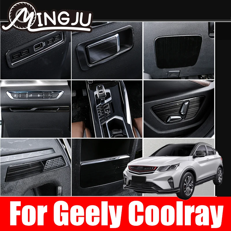 For Geely Coolray 2019-2021 Car Styling Internal Gear Box Panel Outlet Windows Control Interior Sticker Auto Frame Accessories
For Geely Coolray 2019-2021 Car Styling Internal Gear Box Panel Outlet Windows Control Interior Sticker Auto Frame Accessories