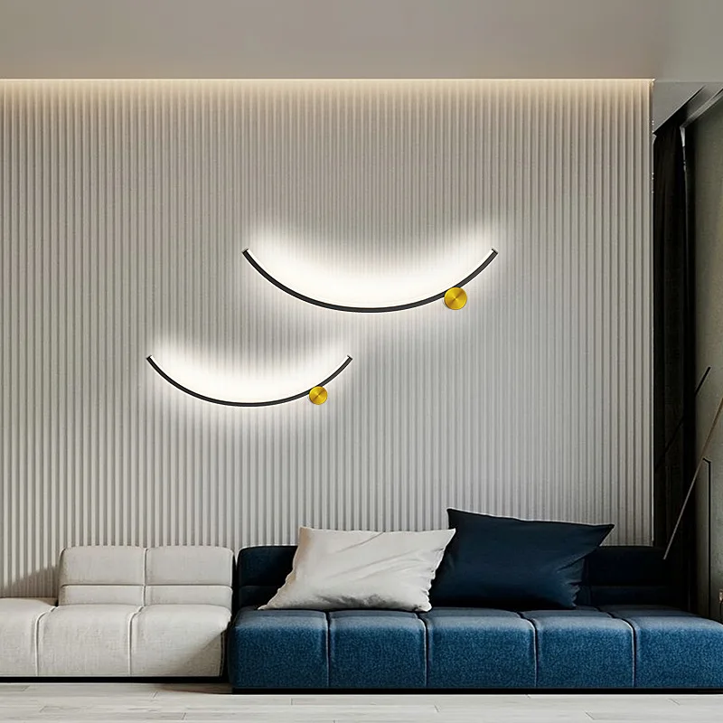 Nordic Indoor Decor Led Wall Light Black for Bedroom Bedside Modern Living Room Sofa Background Hallway Wall Mounted Sconce Lamp
Nordic Indoor Decor Led Wall Light Black for Bedroom Bedside Modern Living Room Sofa Background Hallway Wall Mounted Sconce Lamp