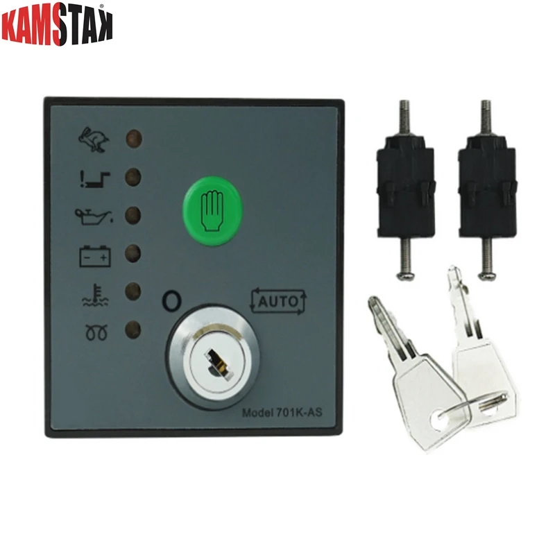 Generator Controller DSE701K 701K-AS Generator Controller Automatic Start with Keys Made in China
Generator Controller DSE701K 701K-AS Generator Controller Automatic Start with Keys Made in China
