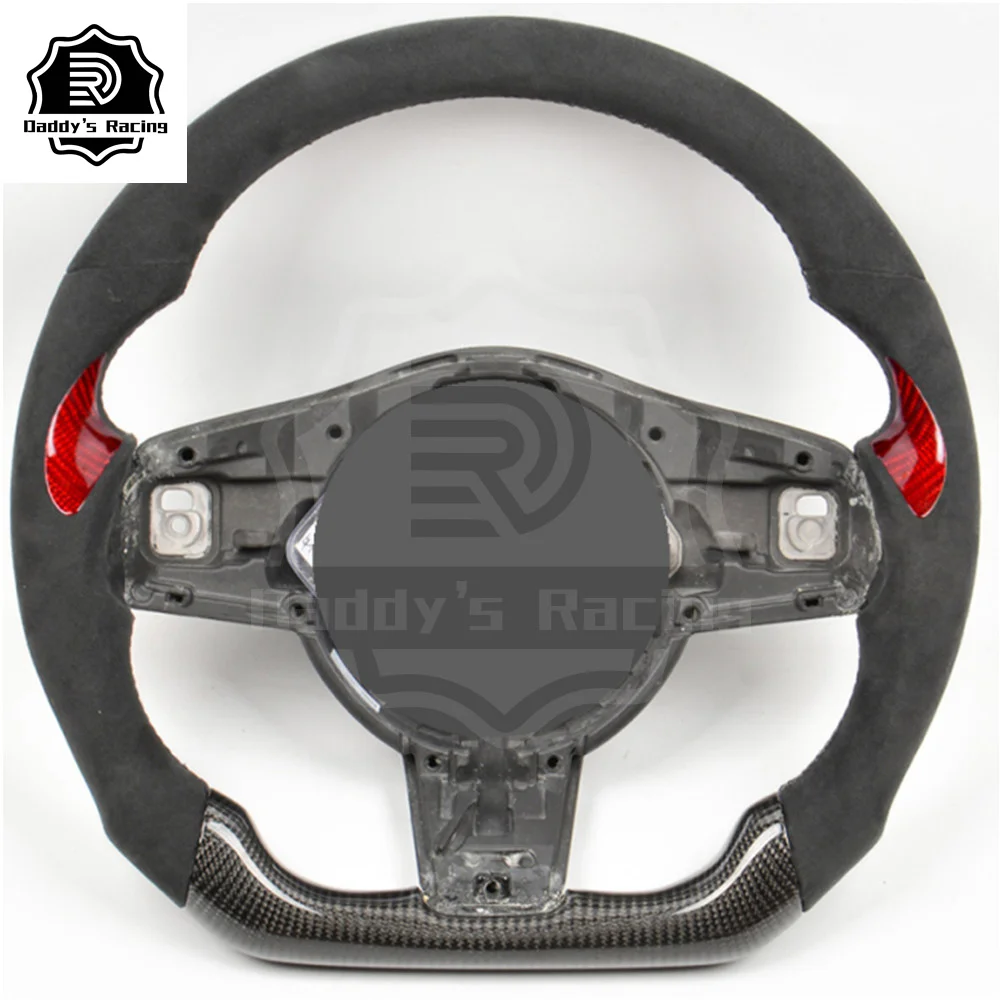 Real Carbon Fiber Steering Wheel for XF, F Type, F Pace, E Pace Interior Trim Car Modification Decoration
Real Carbon Fiber Steering Wheel for XF, F Type, F Pace, E Pace Interior Trim Car Modification Decoration