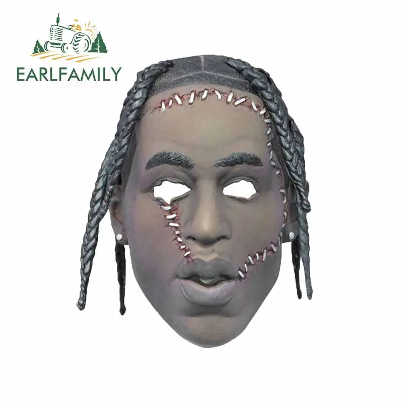 EARLFAMILY 13cm x 10.6cm Decals for Jack Astroworld Halloween Mask Grailed Vinyl Car Wrap Personality Car Stickers
EARLFAMILY 13cm x 10.6cm Decals for Jack Astroworld Halloween Mask Grailed Vinyl Car Wrap Personality Car Stickers