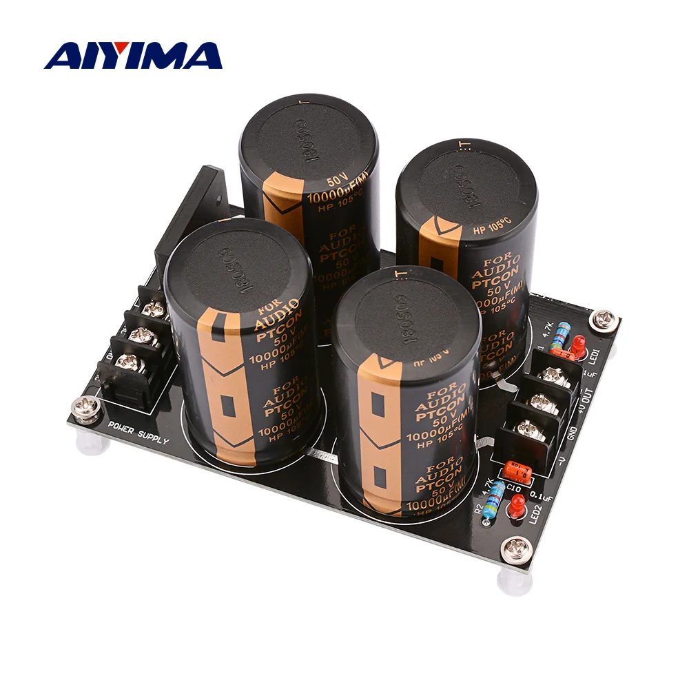 AIYIMA Audio 120A Schottky Rectifier Filter Power Supply Board Filter DIY Sound Speaker Amplifier Filter 50V 10000UF Dual 32V
AIYIMA Audio 120A Schottky Rectifier Filter Power Supply Board Filter DIY Sound Speaker Amplifier Filter 50V 10000UF Dual 32V