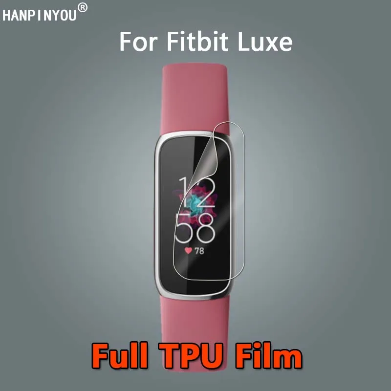 1-10 Pcs For Fitbit Luxe Band Bracelet Ultra Clear Slim Full Cover Soft TPU Hydrogel Film Screen Protector -Not Tempered Glass
1-10 Pcs For Fitbit Luxe Band Bracelet Ultra Clear Slim Full Cover Soft TPU Hydrogel Film Screen Protector -Not Tempered Glass