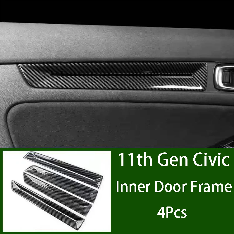 Car Interior Door Panel ABS Decorative Frame Carbon Fiber Sticker For Honda Civic 11th Gen 2020~2022 Modification Accessories
Car Interior Door Panel ABS Decorative Frame Carbon Fiber Sticker For Honda Civic 11th Gen 2020~2022 Modification Accessories