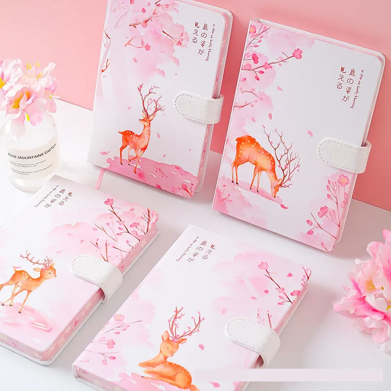 Kawaii Journal A5 Pink Elk Deer Notebook Grid Dot Blank Drawing Daily Weekly Planner Agenda School Supplies Stationery
Kawaii Journal A5 Pink Elk Deer Notebook Grid Dot Blank Drawing Daily Weekly Planner Agenda School Supplies Stationery