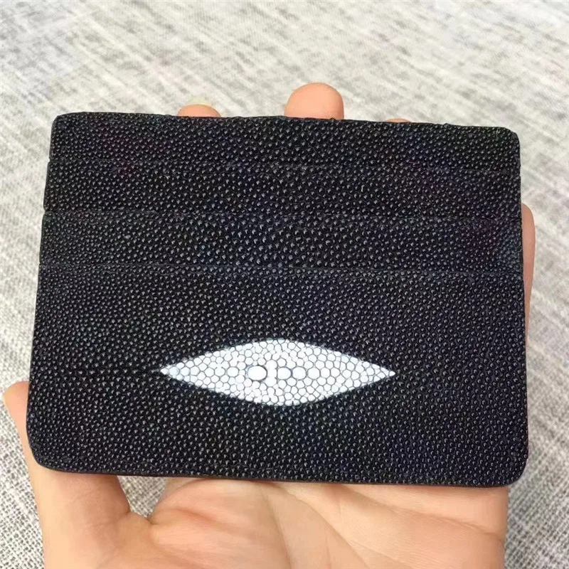 Authentic Real True Stingray Skin Unisex Women Men Ultrathin Card Bag Purse Genuine Exotic Leather Male Female 7pcs Card Holders
Authentic Real True Stingray Skin Unisex Women Men Ultrathin Card Bag Purse Genuine Exotic Leather Male Female 7pcs Card Holders
