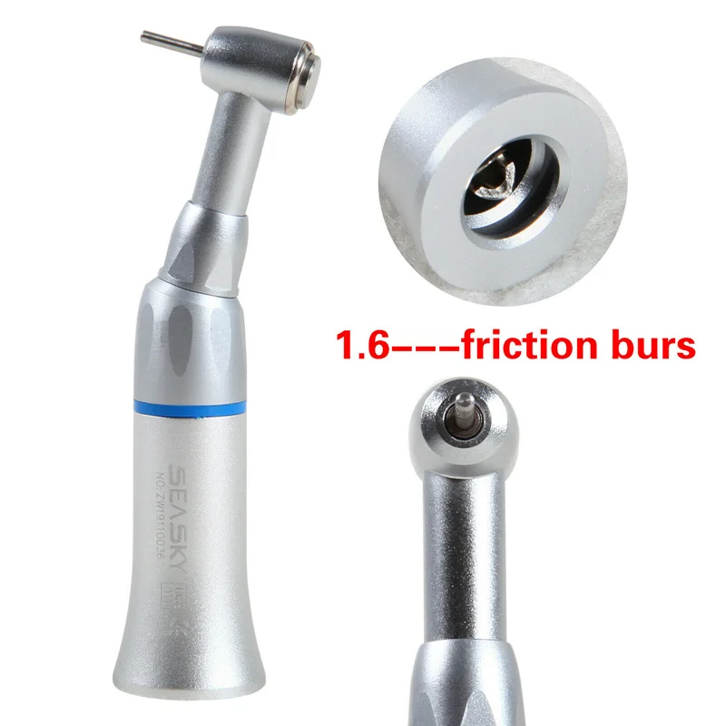 Dental Low Speed Contra Angle Handpiece fit NSK FG 1.6mm Friction Grip Push Button Type
Dental Low Speed Contra Angle Handpiece fit NSK FG 1.6mm Friction Grip Push Button Type