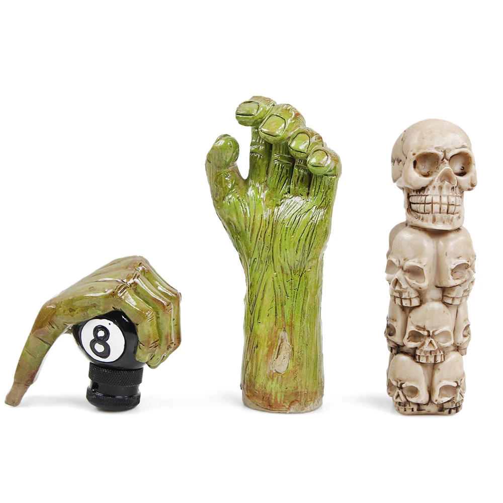 New Universal Skull Head Style Gear Shift Knob Lever Shifter Car Truck Manual Stick Resin Shift knob Lever Stick Knob RS-SFN046
New Universal Skull Head Style Gear Shift Knob Lever Shifter Car Truck Manual Stick Resin Shift knob Lever Stick Knob RS-SFN046