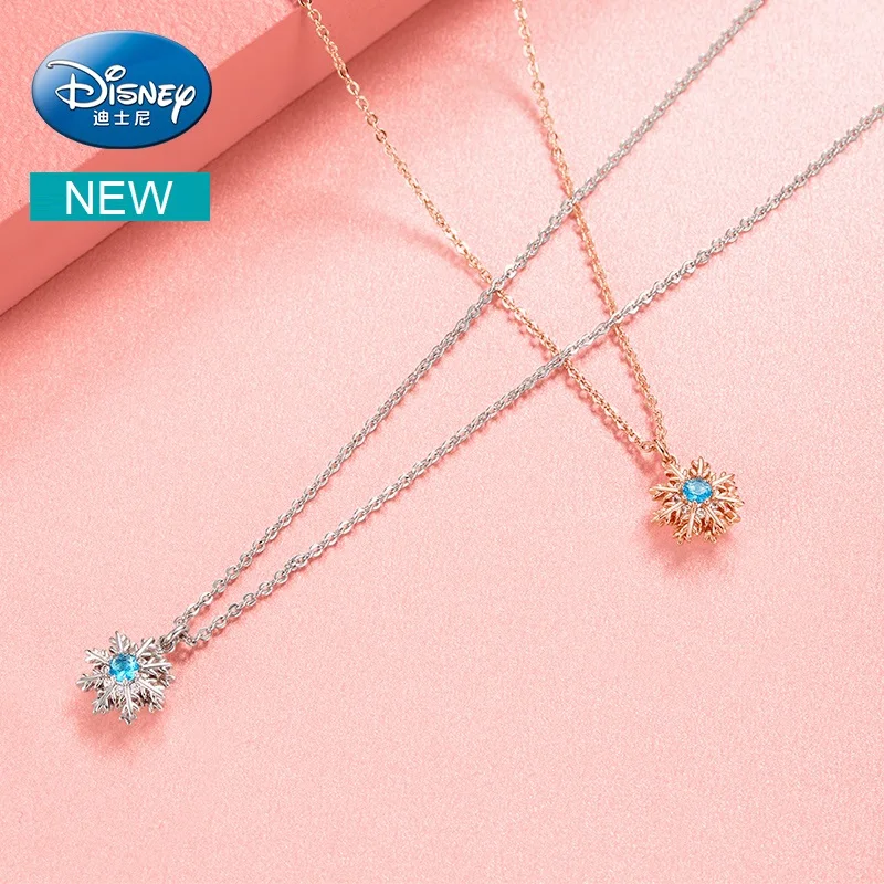 Disey Official 2020 New Fashion Frozen Cartoon Elsa Princess Cute Copper Pendant Necklace Zircon Snow Girl Woman Jewelry Gift
Disey Official 2020 New Fashion Frozen Cartoon Elsa Princess Cute Copper Pendant Necklace Zircon Snow Girl Woman Jewelry Gift