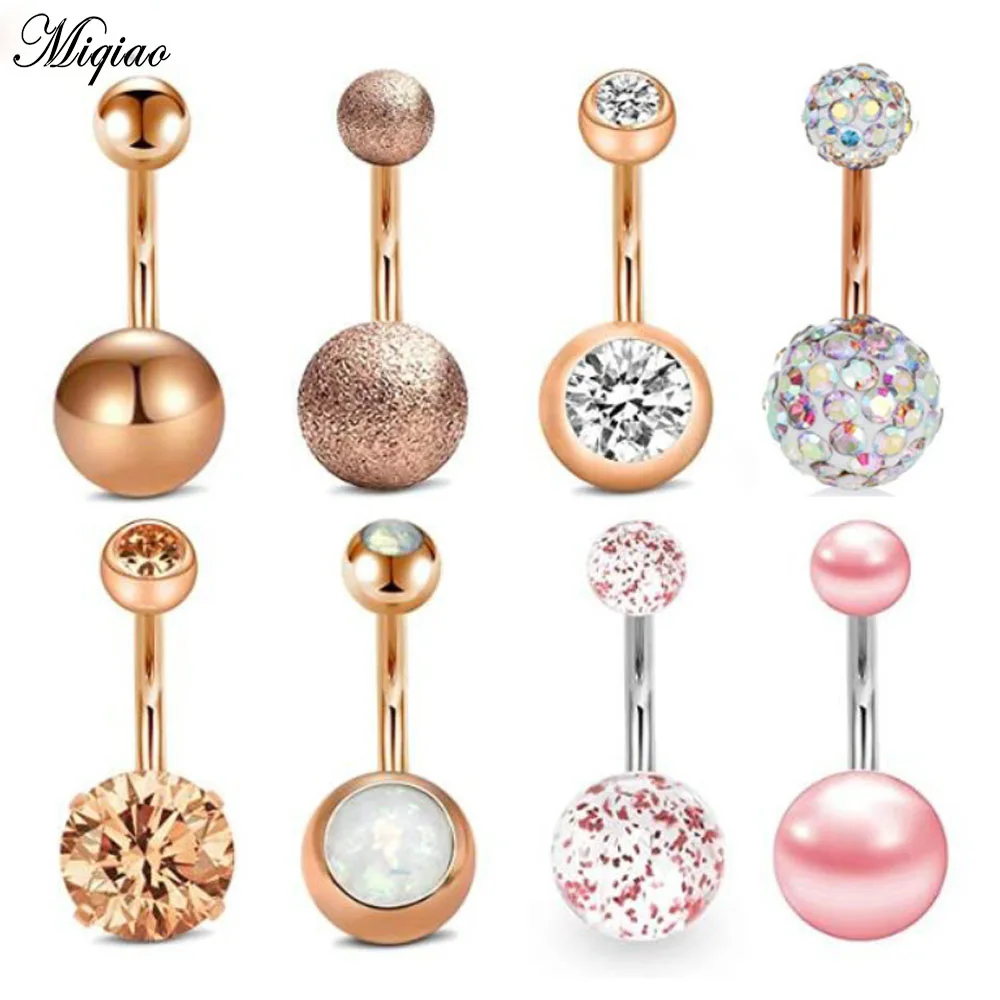 Miqiao 1pc 10G Surgical Steel Belly Button Ring 6 8 10 mm Bar For Women Piercing Navel Ear Rings CZ Body Piercing Jewelry
Miqiao 1pc 10G Surgical Steel Belly Button Ring 6 8 10 mm Bar For Women Piercing Navel Ear Rings CZ Body Piercing Jewelry