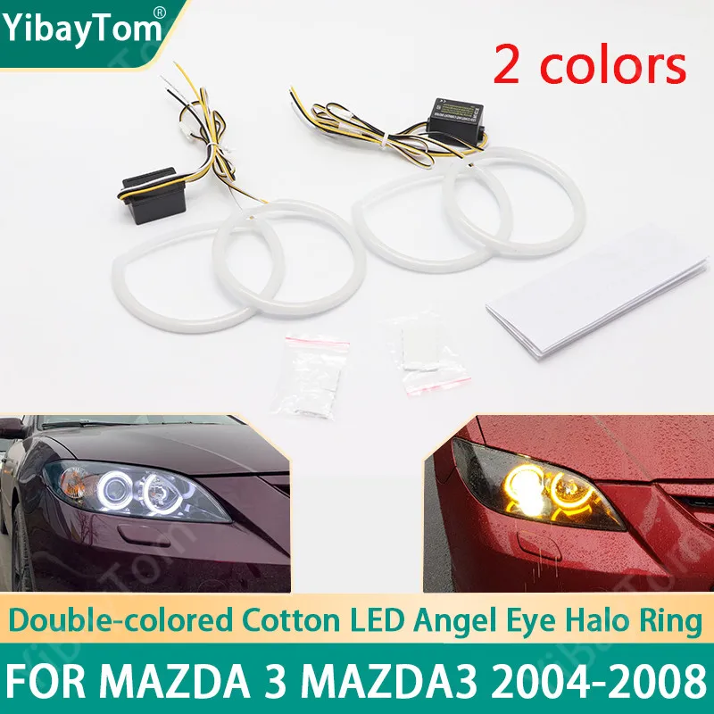 Яркая прочная гарантия SMD хлопковая светодиодная подсветка Switchback Angel Eye Halo Ring DRL Комплект для Mazda 3 Mazda3 2004-2008 аксессуары
Яркая прочная гарантия SMD хлопковая светодиодная подсветка Switchback Angel Eye Halo Ring DRL Комплект для Mazda 3 Mazda3 2004-2008 аксессуары