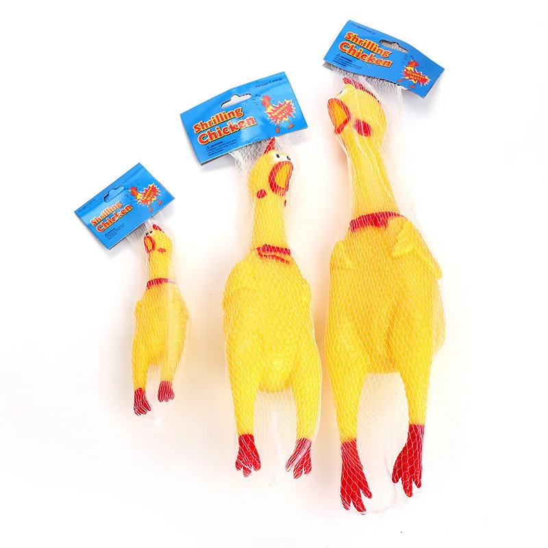 1pcs Children's Toy Scream Chicken Tip Scream Toy Despair Fight Chicken French Bulldog Teddy Poodle Dog Bite Resistant Toy
1pcs Children's Toy Scream Chicken Tip Scream Toy Despair Fight Chicken French Bulldog Teddy Poodle Dog Bite Resistant Toy