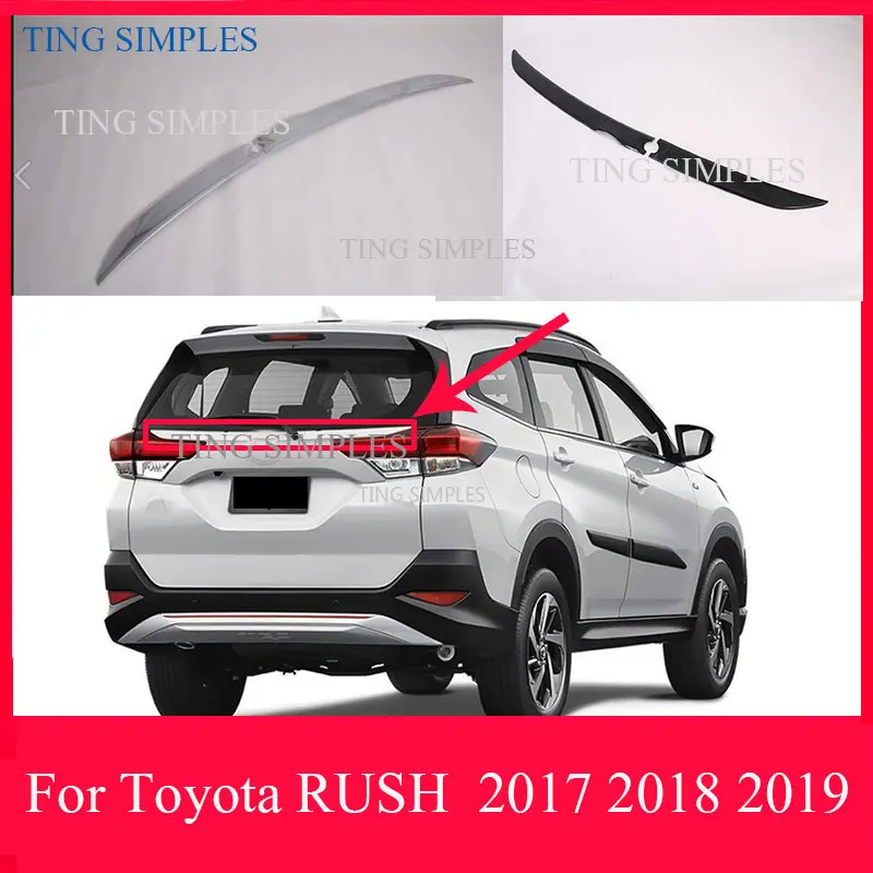For Toyota Rush 2018 2019 2020 Carbon Fiber Car Styling Rear Trunk Lid Cover Trim Car Accessories Boot Protection Strip
For Toyota Rush 2018 2019 2020 Carbon Fiber Car Styling Rear Trunk Lid Cover Trim Car Accessories Boot Protection Strip