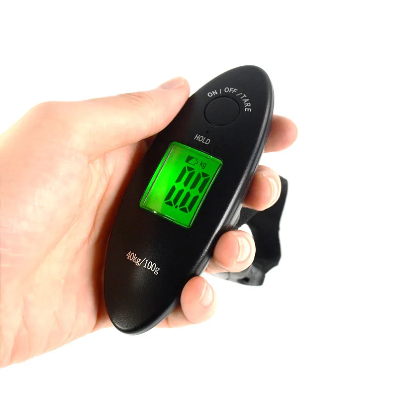 New 40kg/100g Portable LCD Digital Travel Hanging Luggage Scale Electronic Weigh Tare Function
New 40kg/100g Portable LCD Digital Travel Hanging Luggage Scale Electronic Weigh Tare Function