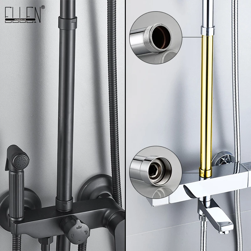 Shower Set Extend Pipe 30CM Extension Tube Bar Chrome,Antique Bronze ,Gold , Oil Rubble Bronze
Shower Set Extend Pipe 30CM Extension Tube Bar Chrome,Antique Bronze ,Gold , Oil Rubble Bronze