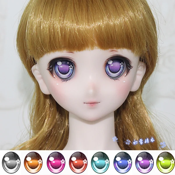 1/8 1/6 1/4 1/3 аксессуары для BJD, кукла, полусферическое пластиковое глазное яблоко, мультяшный глаз для BJD/SD, в комплект не входит голова куклы и другие E2559
1/8 1/6 1/4 1/3 аксессуары для BJD, кукла, полусферическое пластиковое глазное яблоко, мультяшный глаз для BJD/SD, в комплект не входит голова куклы и другие E2559