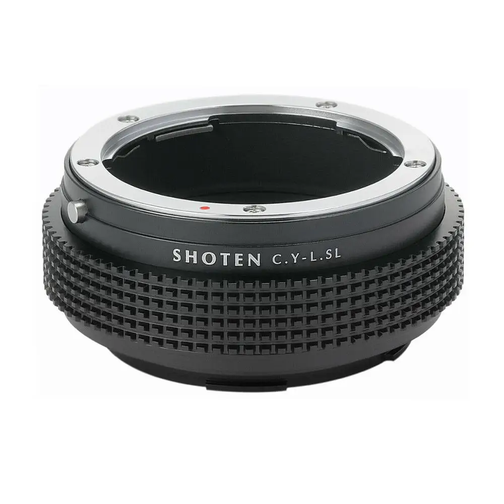 SHOTEN C.Y-L.SL Adapter for CONTAX YASHICA CY Mount Lens to Leica L Mount Camera SL2 Panasonic S9 Sigma fp L CY-LSL Lens Adapter
SHOTEN C.Y-L.SL Adapter for CONTAX YASHICA CY Mount Lens to Leica L Mount Camera SL2 Panasonic S9 Sigma fp L CY-LSL Lens Adapter