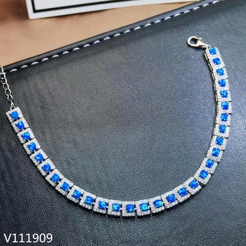 KJJEAXCMY boutique jewelry 925 sterling silver inlaid Natural Blue Opal Women's Bracelet Support Test beautiful
KJJEAXCMY boutique jewelry 925 sterling silver inlaid Natural Blue Opal Women's Bracelet Support Test beautiful