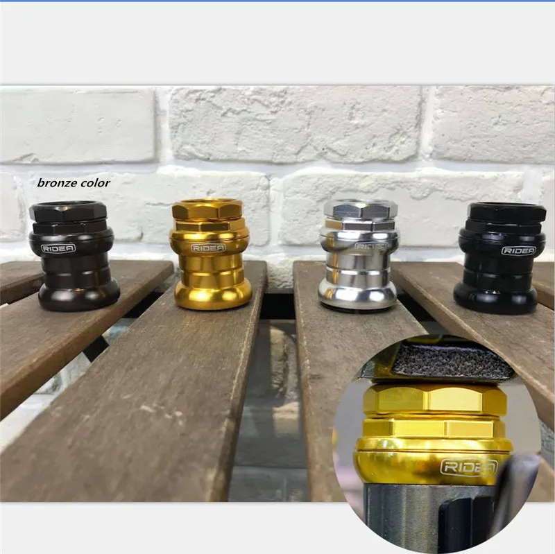 ridea headset ultralight 76g for brompton bike head set gold silver black bronze
ridea headset ultralight 76g for brompton bike head set gold silver black bronze