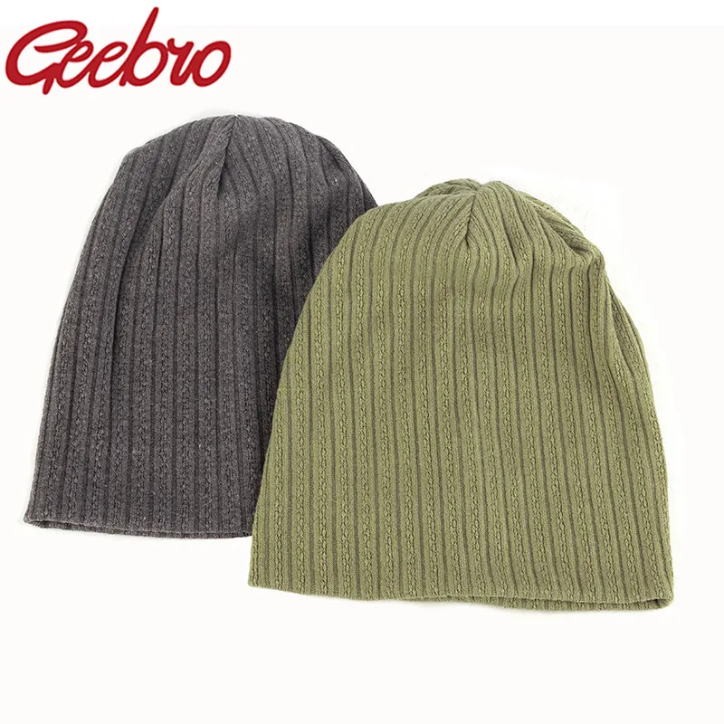 Geebro Women Winter Knitted Skullies Beanies Men Simple Casual Warm Solid Color Soft Comfortable Hats Slouchy Ribbed Thick Caps
Geebro Women Winter Knitted Skullies Beanies Men Simple Casual Warm Solid Color Soft Comfortable Hats Slouchy Ribbed Thick Caps