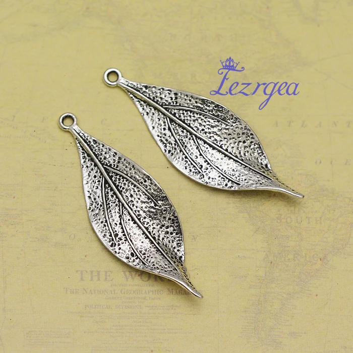 15pcs/Lot--49x16mm Twisted Leaves Charms Leaf Pendants For Diy Supplies Jewelry Making Findings Accessories
15pcs/Lot--49x16mm Twisted Leaves Charms Leaf Pendants For Diy Supplies Jewelry Making Findings Accessories