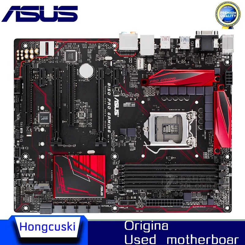 LGA 1151 For Intel B150 motherboard For ASUS B150 PRO GAMING Socket LGA1151 DDR4 SATA3 Desktop motherboard
LGA 1151 For Intel B150 motherboard For ASUS B150 PRO GAMING Socket LGA1151 DDR4 SATA3 Desktop motherboard