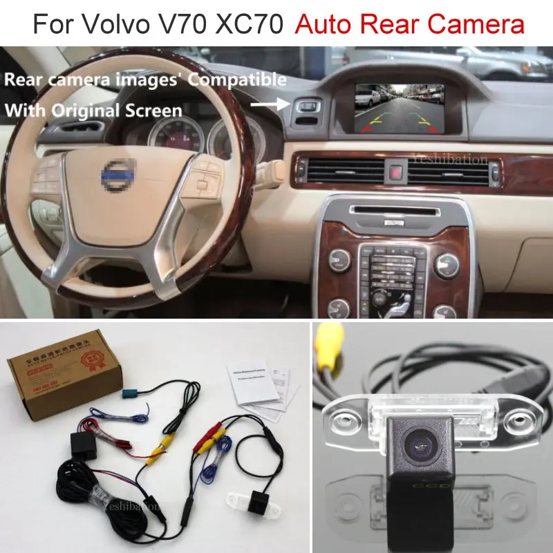 Yeshibation Car Rear View Back Up Reverse Camera Sets For Volvo V70 XC70 2007~2013 Night Vision RCA & Original Screen Compatible
Yeshibation Car Rear View Back Up Reverse Camera Sets For Volvo V70 XC70 2007~2013 Night Vision RCA & Original Screen Compatible