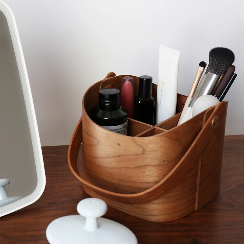 Handmade Black Walnut Storage Basket with Handle Japan Style Eco Natural Wood Multi-Use Storage Box Table Organizer
Handmade Black Walnut Storage Basket with Handle Japan Style Eco Natural Wood Multi-Use Storage Box Table Organizer