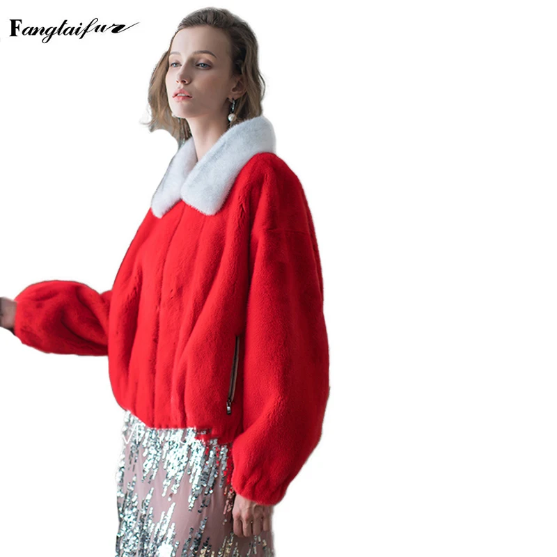 Шуба Fang Tai женская короткая из натурального меха норки, бархатная, с отложным воротником, для зимы
Шуба Fang Tai женская короткая из натурального меха норки, бархатная, с отложным воротником, для зимы