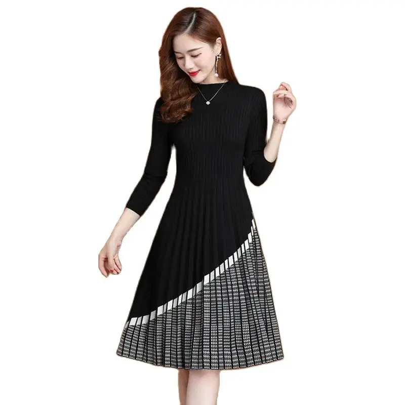 Cardigan Women The Knee Mid-length Sweater Baseing Shirt Covering Belly Thin Knit Dress Thickening 2025 New Dress Elegant A773
Cardigan Women The Knee Mid-length Sweater Baseing Shirt Covering Belly Thin Knit Dress Thickening 2025 New Dress Elegant A773