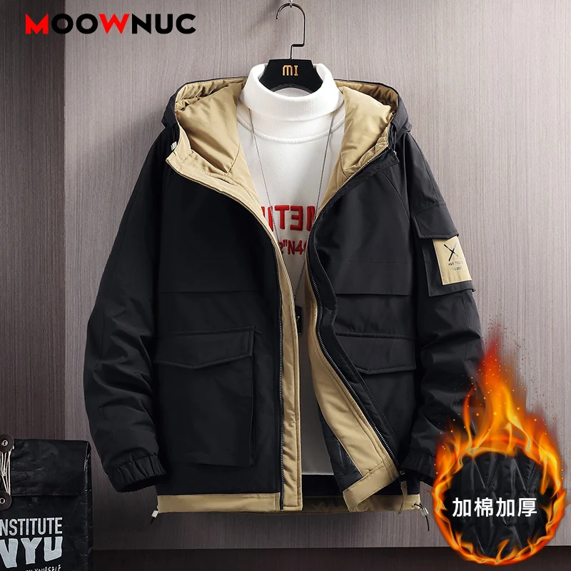 Winter Men's Fashion Parkas Male Overcoat Windbreaker Casual 2021 New Jacket Thick Classic Windproof Long Sleeve Business Hombre
Winter Men's Fashion Parkas Male Overcoat Windbreaker Casual 2021 New Jacket Thick Classic Windproof Long Sleeve Business Hombre