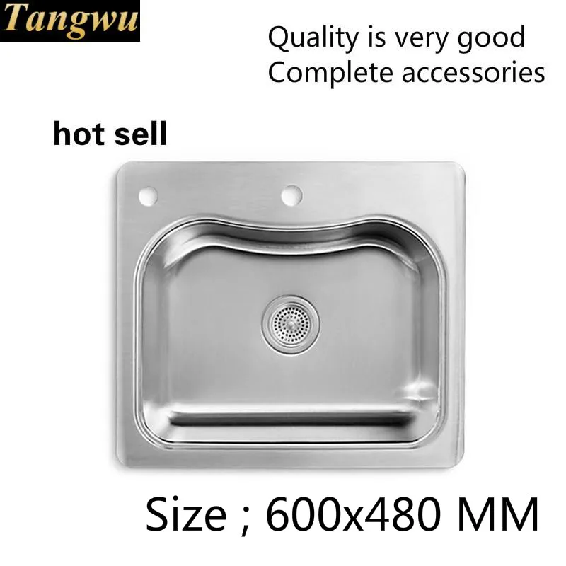 Free shipping Standard balcony kitchen sink food-grade 304 stainless steel mini single slot hot sell 60x48x20 CM
Free shipping Standard balcony kitchen sink food-grade 304 stainless steel mini single slot hot sell 60x48x20 CM