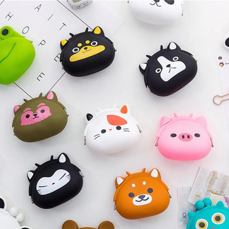 2021 Cute New Girls Mini Silicone Coin Purse Animals Small Change Wallet Purse Women Key Wallet Coin Bag For Children Kids Gifts
2021 Cute New Girls Mini Silicone Coin Purse Animals Small Change Wallet Purse Women Key Wallet Coin Bag For Children Kids Gifts