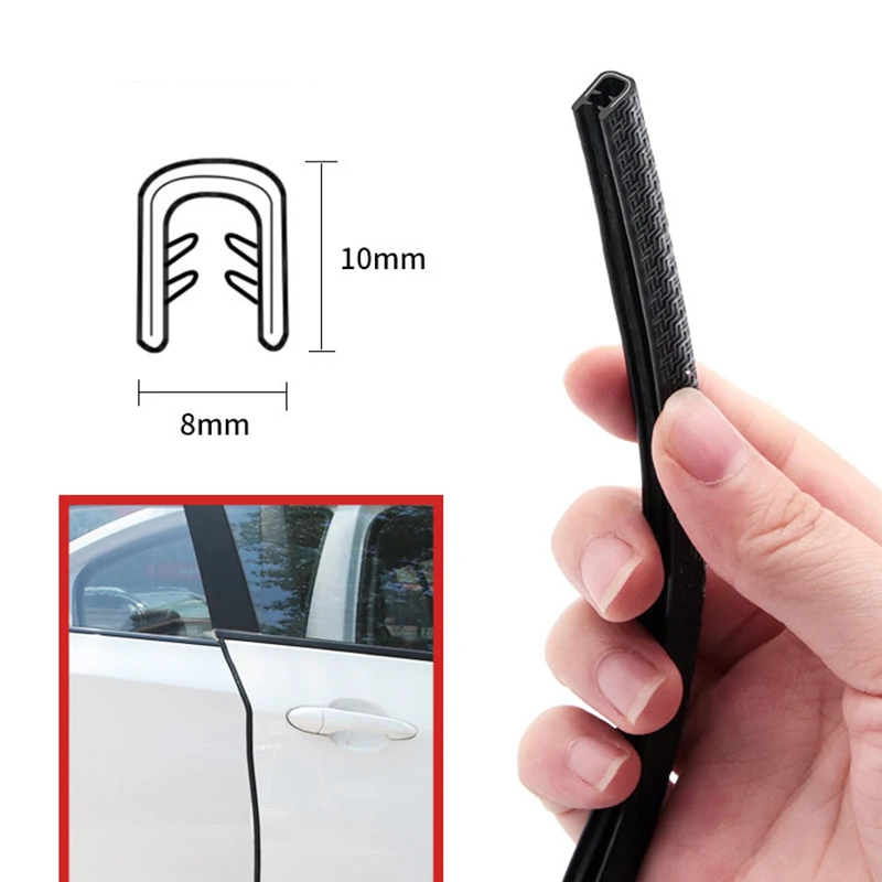 Universal Car Door Protector Decortaion Strip Auto Door Edge Bumper Protector Stickers Anti-scratch Car Seal Sealant Strip
Universal Car Door Protector Decortaion Strip Auto Door Edge Bumper Protector Stickers Anti-scratch Car Seal Sealant Strip