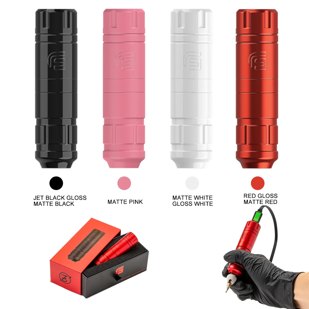 EZ Gazer Rotary Cartridge Tattoo Machine Pen FAULHABER Motor 3.0mm 3.5mm stroke RCA Cord Packing Blending for Cartridge Needles
EZ Gazer Rotary Cartridge Tattoo Machine Pen FAULHABER Motor 3.0mm 3.5mm stroke RCA Cord Packing Blending for Cartridge Needles