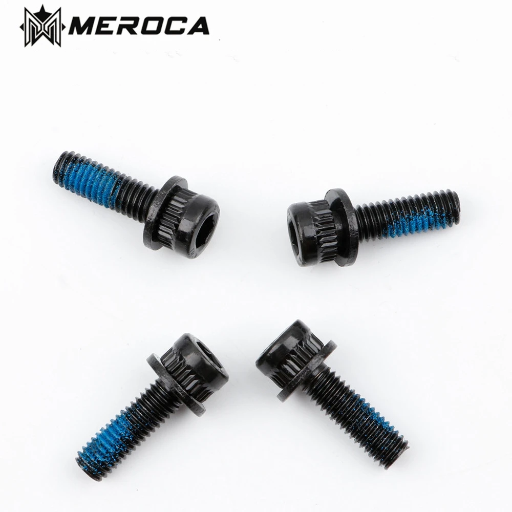 MEROCA Mountain Bike 1 Pcs M6*18mm High Carbon Steel Fixed Bolt Bicycle Disc Brake Caliper Bolts Screw With Washer
MEROCA Mountain Bike 1 Pcs M6*18mm High Carbon Steel Fixed Bolt Bicycle Disc Brake Caliper Bolts Screw With Washer