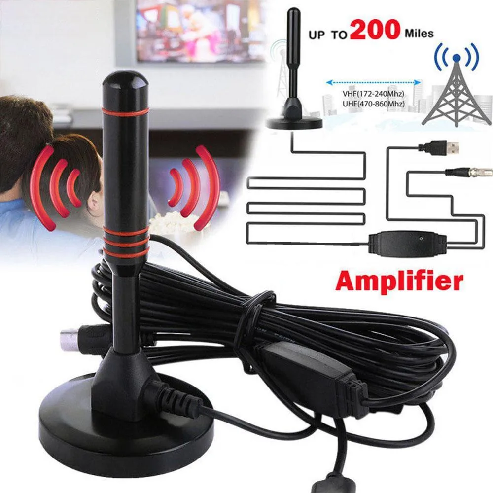 HD цифровая комнатная усиленная тв-антенна на 200 миль Ultra HD TV с усилителем VHF/UHF быстрое реагирование комнатная и уличная воздушная HD-антенна
HD цифровая комнатная усиленная тв-антенна на 200 миль Ultra HD TV с усилителем VHF/UHF быстрое реагирование комнатная и уличная воздушная HD-антенна