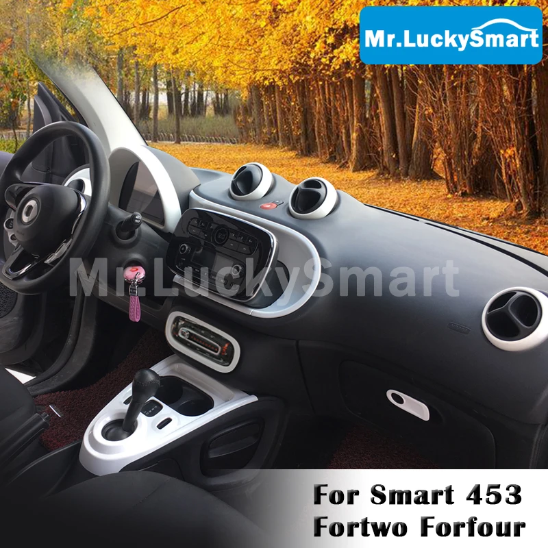 Автомобильный защитный корпус из АБС-пластика, белые украшения для Mercedes Smart 453 Fortwo Forfour, модифицированные аксессуары для интерьера
Автомобильный защитный корпус из АБС-пластика, белые украшения для Mercedes Smart 453 Fortwo Forfour, модифицированные аксессуары для интерьера