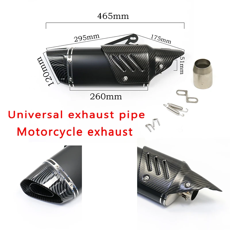 Motocross Exhaust System General Killer Muffler For Yamaha Honda Ktm Kawasaki BMW Yoshimura 51mm Modified Parts Tail Pipe Tools
Motocross Exhaust System General Killer Muffler For Yamaha Honda Ktm Kawasaki BMW Yoshimura 51mm Modified Parts Tail Pipe Tools