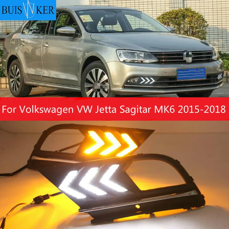Fog lamp For Volkswagen VW Jetta Sagitar MK6 2015-2018 car styling driving LED DRL Daytime Running Light Daylight
Fog lamp For Volkswagen VW Jetta Sagitar MK6 2015-2018 car styling driving LED DRL Daytime Running Light Daylight
