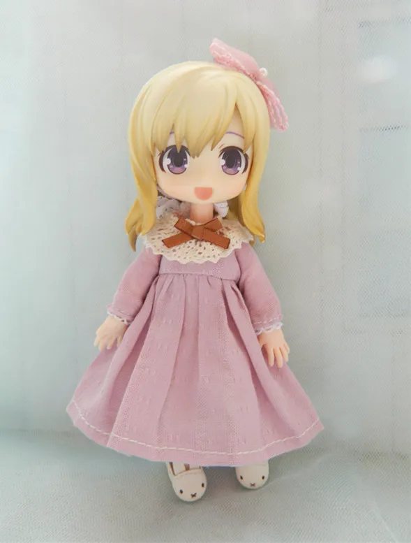OB11 Doll shoe size Fashion versatile vintage baby dress with bow tie dress Classic style nap dress gentle dreamland color
OB11 Doll shoe size Fashion versatile vintage baby dress with bow tie dress Classic style nap dress gentle dreamland color