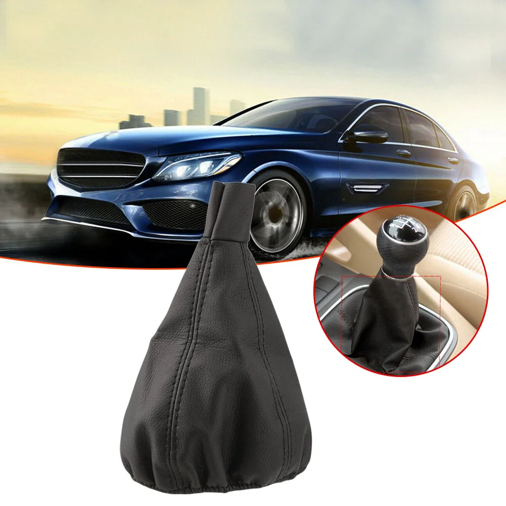 Black PU Leather Car Dust Cover Gear Shift Stick Gaiter Knob Boot Protector Cover Dustproof Car Vehicle Accessories Universal
Black PU Leather Car Dust Cover Gear Shift Stick Gaiter Knob Boot Protector Cover Dustproof Car Vehicle Accessories Universal