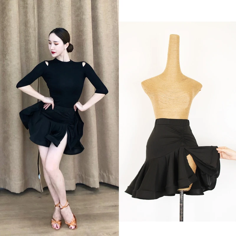 Latin Dance Skirt Female Practice Dress Latin Dance Competition Dress Women Rumba Performance Costume Tango Stage Wear DQL1459
Latin Dance Skirt Female Practice Dress Latin Dance Competition Dress Women Rumba Performance Costume Tango Stage Wear DQL1459