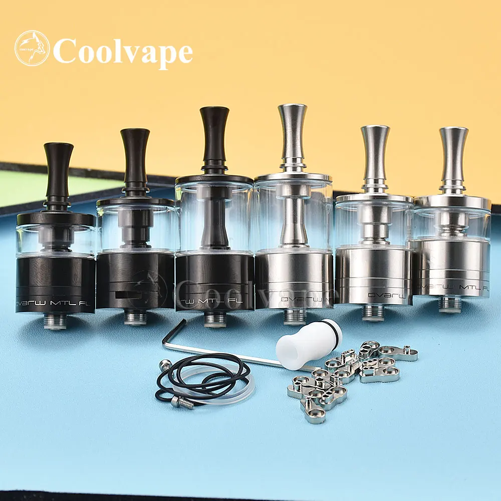 Атомайзер для электронной сигареты Wolf Coolvape Dvarw mtl FL rta 22 мм, дрип-тип taifun gtr, перестраиваемый поток воздуха, 316ss, одна катушка для сборки rta
Атомайзер для электронной сигареты Wolf Coolvape Dvarw mtl FL rta 22 мм, дрип-тип taifun gtr, перестраиваемый поток воздуха, 316ss, одна катушка для сборки rta